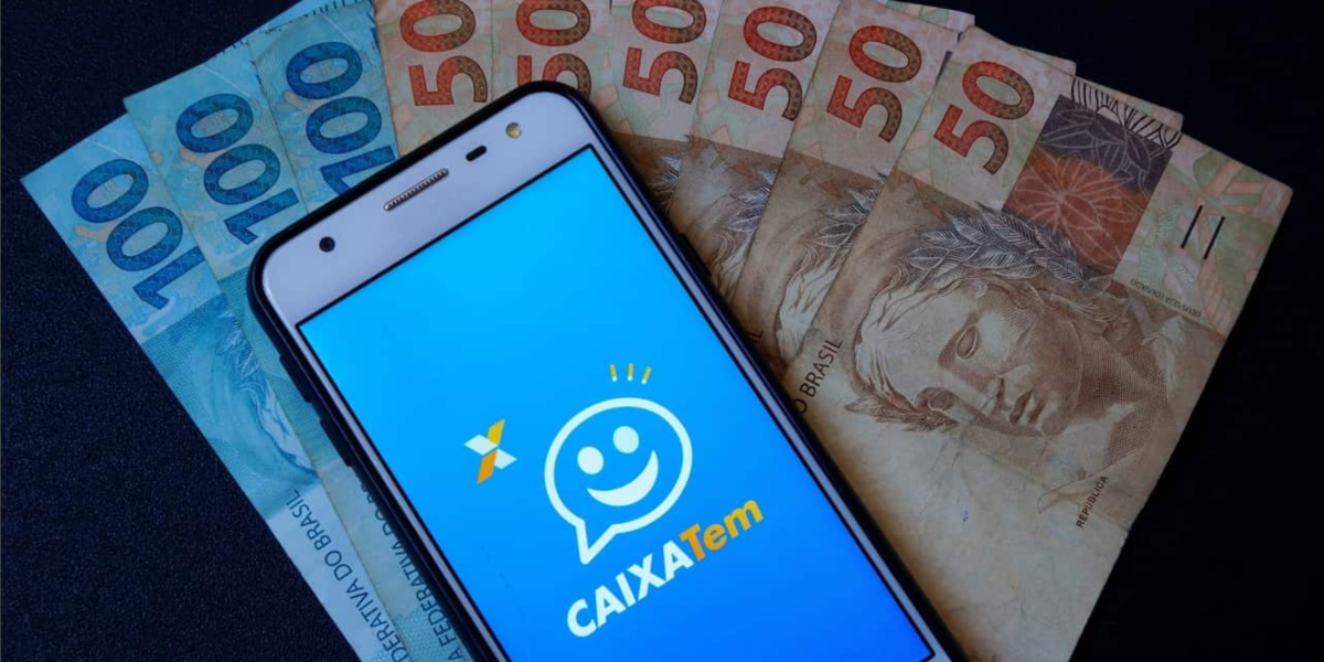 Aplicativo da Caixa Tem, onde é depositado o benefício do Bolsa Família (Imagem Reprodução Internet)