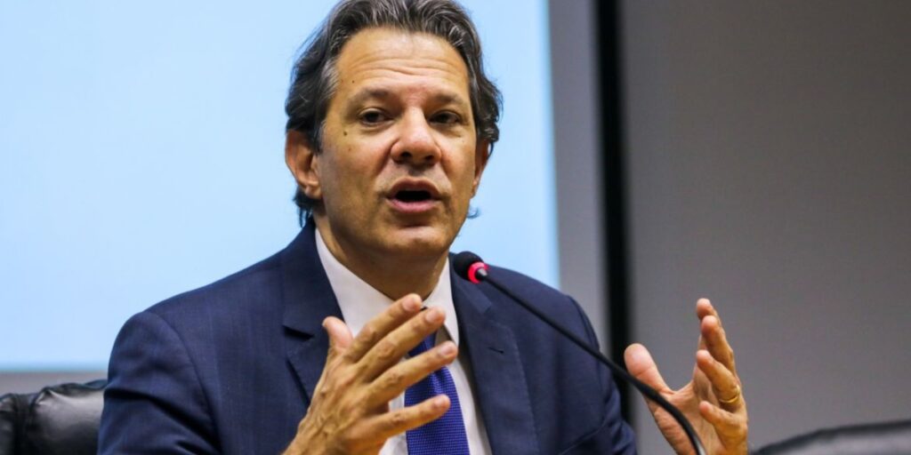 Fernando Haddad, Ministro da Fazenda (Imagem Reprodução INSS)