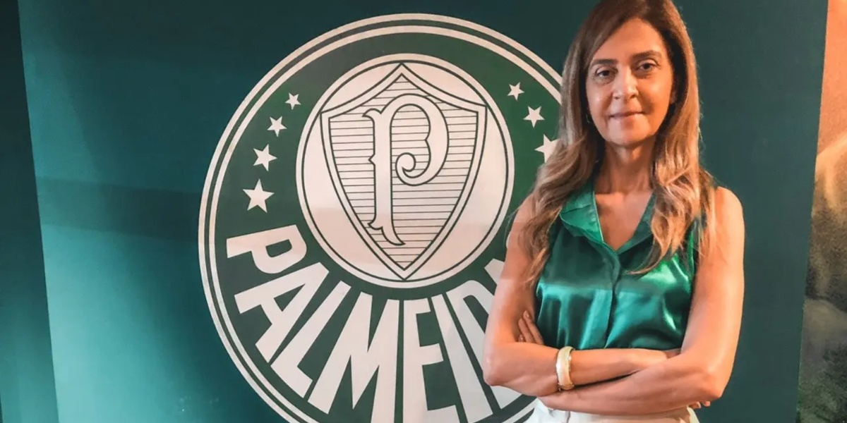 Leila Pereira, Presidente do Palmeiras (Imagem Reprodução Internet)