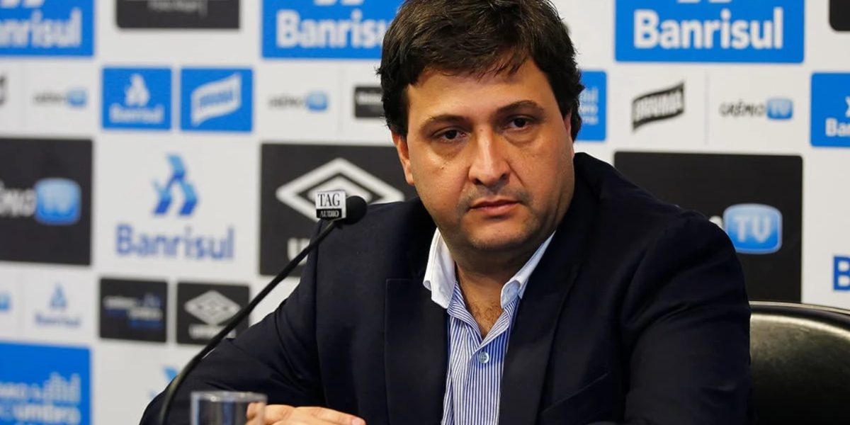 Alberto Guerra, Presidente do Grêmio (Imagem Reprodução Internet)