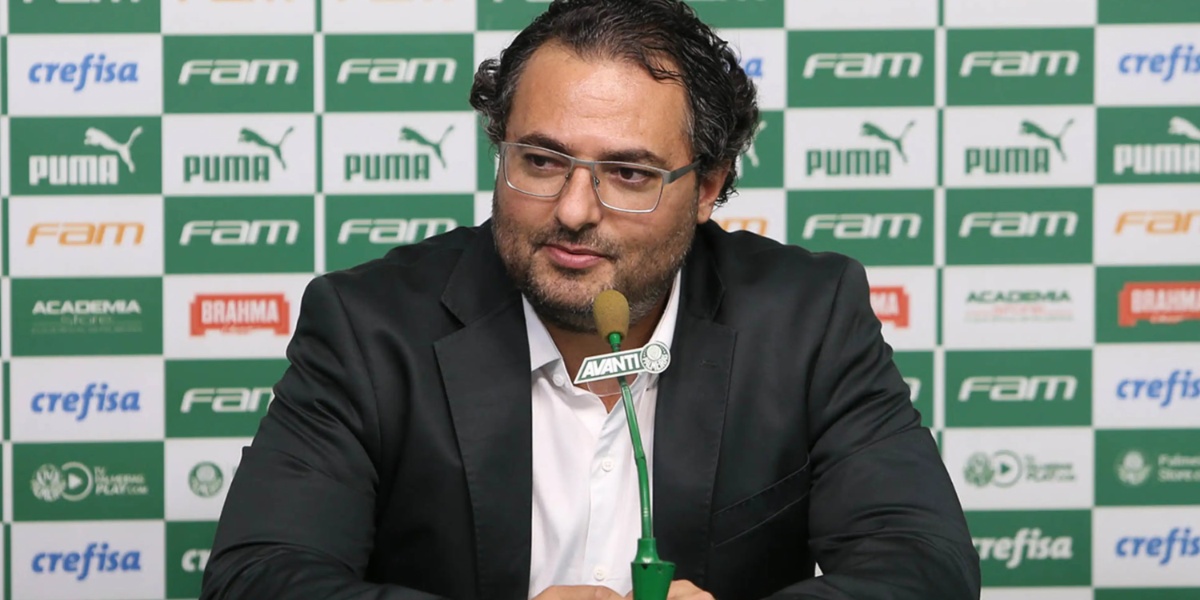 Alexandre Mattos, membro da diretoria do Palmeiras (Imagem Reprodução Internet)