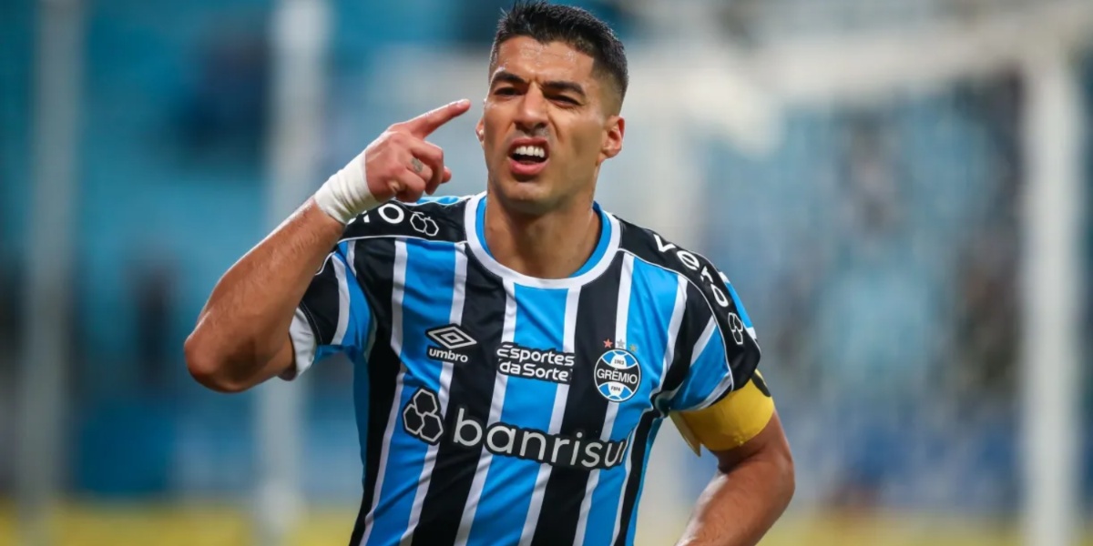 Luis Suárez, jogador do Grêmio (Imagem Reprodução Internet)