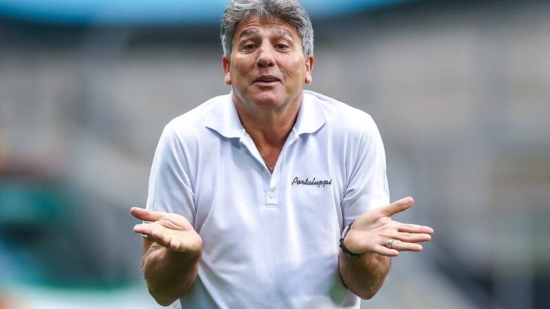 Renato Portaluppi, técnico do Grêmio (Imagem Reprodução Internet)
