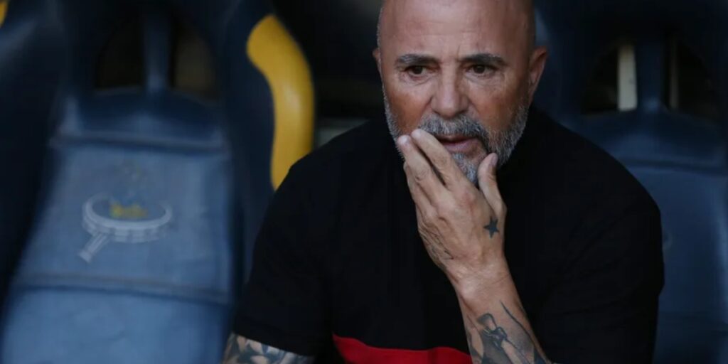 Jorge Sampaoli, técnico do Flamengo (Imagem Reprodução Internet)