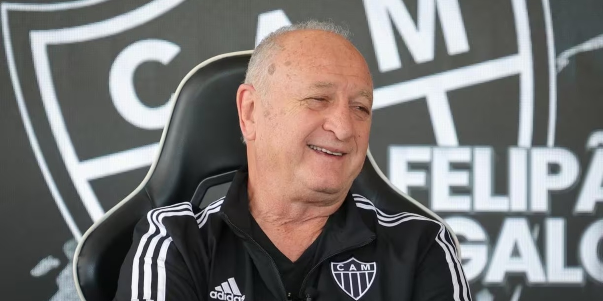 Felipão, técnico do Atlético Mineiro (Imagem Reprodução Internet)