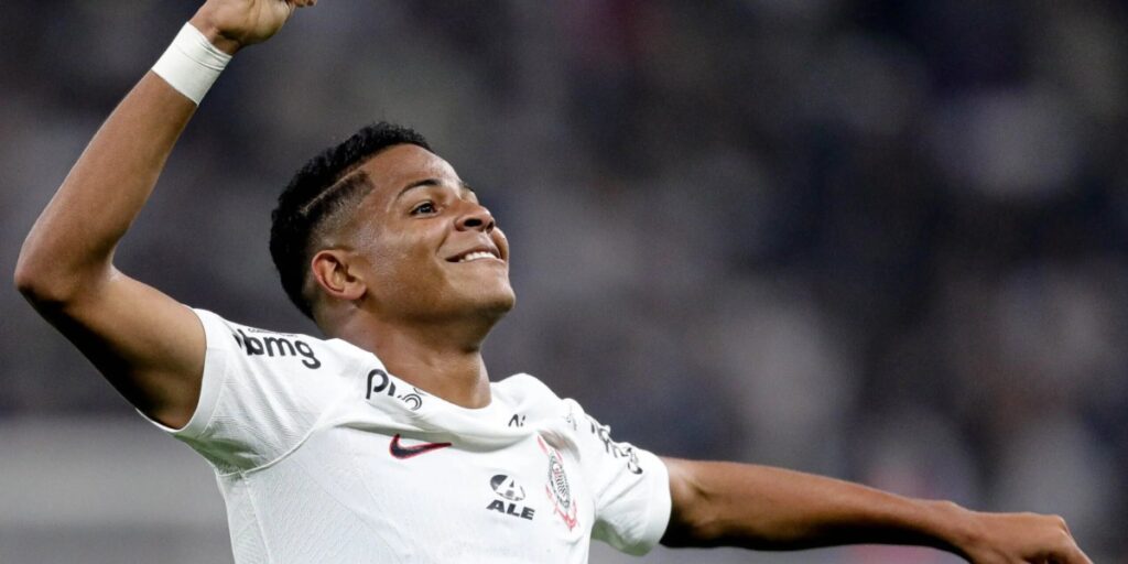 Wesley, jogador que teve seu contrato renovado com o Corinthians (Imagem Reprodução Internet)