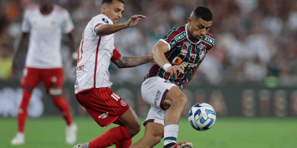 Jogo entre Fluminense e Internacional pela Libertadores (Imagem Reprodução Internet)