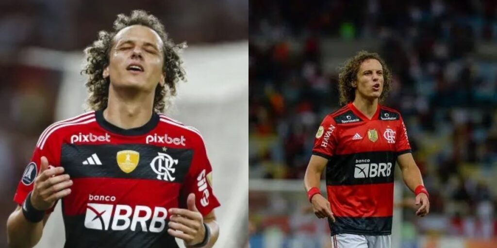 David Luiz, zagueiro de destaque do Flamengo (Foto - Montagem TV Foco).