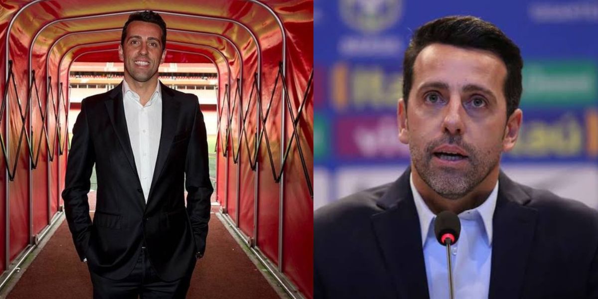 Edu Gaspar, diretor de futebol do Arsenal  (Foto - Montagem TV Foco).