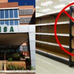 Fachada da Anvisa e prateleiras vazias de mercado - Foto Reprodução Internet