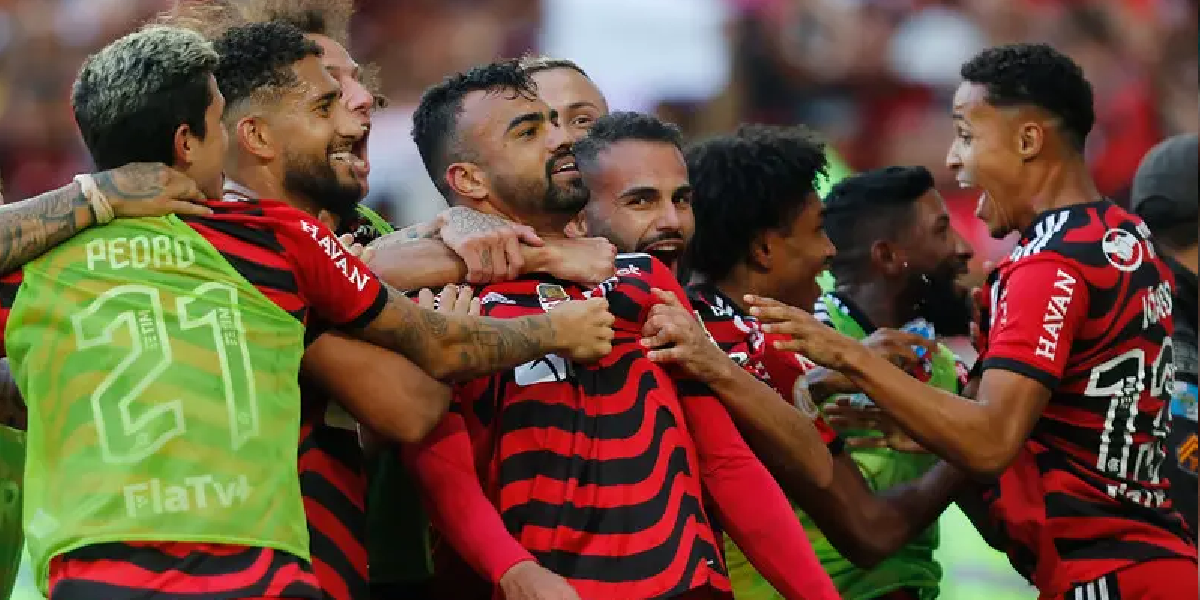 Fabrício Bruno comemorando gol (Foto: Reprodução/ Internet)