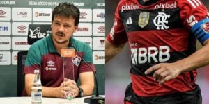 Fluminense quer craque do Flamengo (Foto - Montagem TV Foco).
