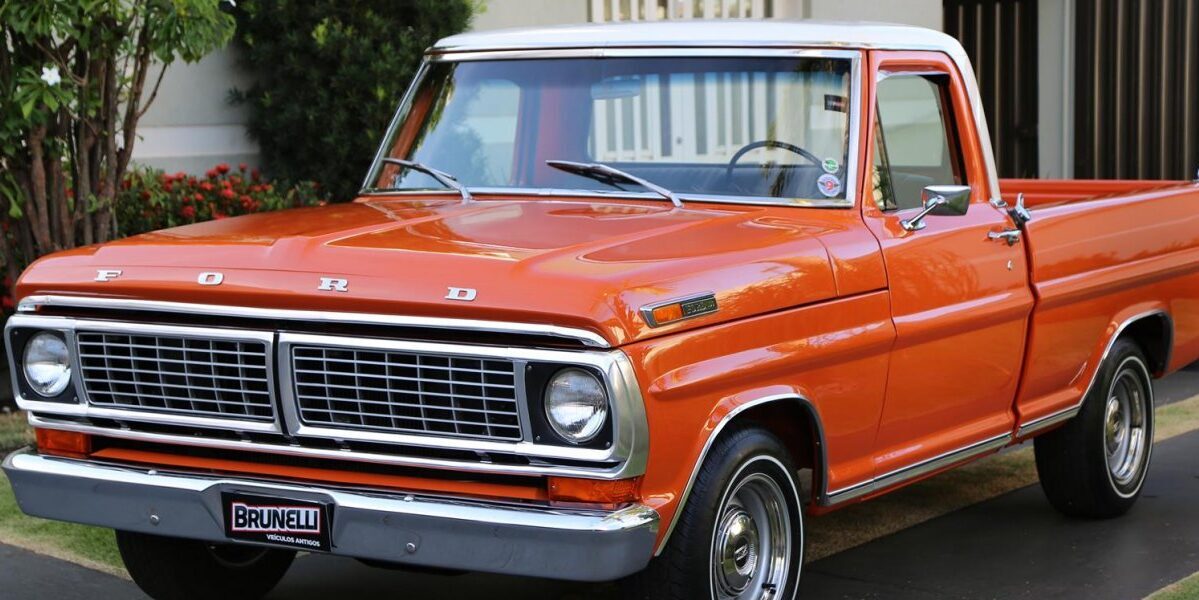 Um dos modelos de carro da Ford F-100 (Foto: Reprodução/ Internet)