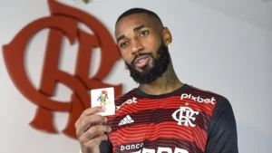 Gerson, do Flamengo - Foto Internet