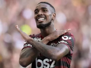 Gerson, do Flamengo - Reprodução Internet