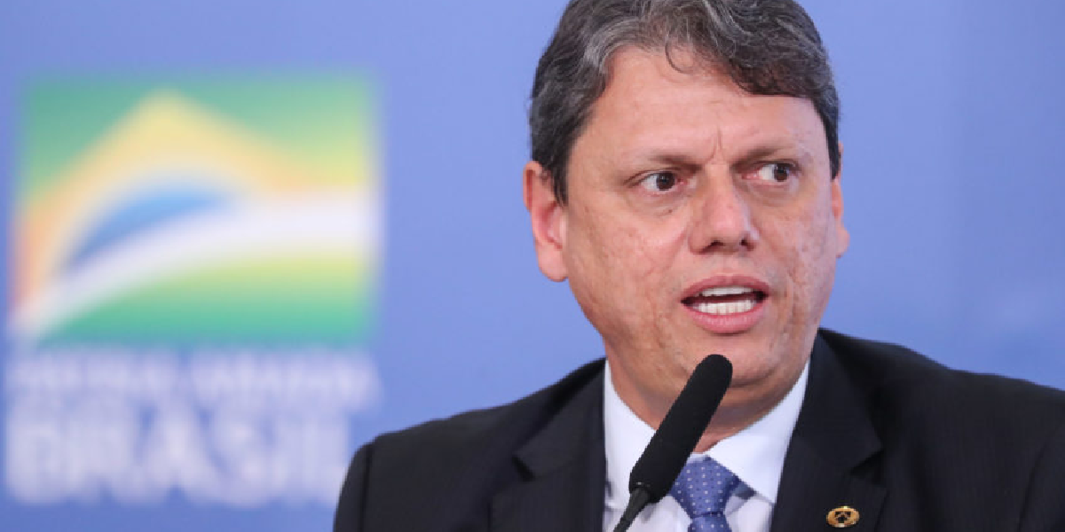 Tarcísio de Freitas, governador de São Paulo (Foto: Reprodução/ Internet)