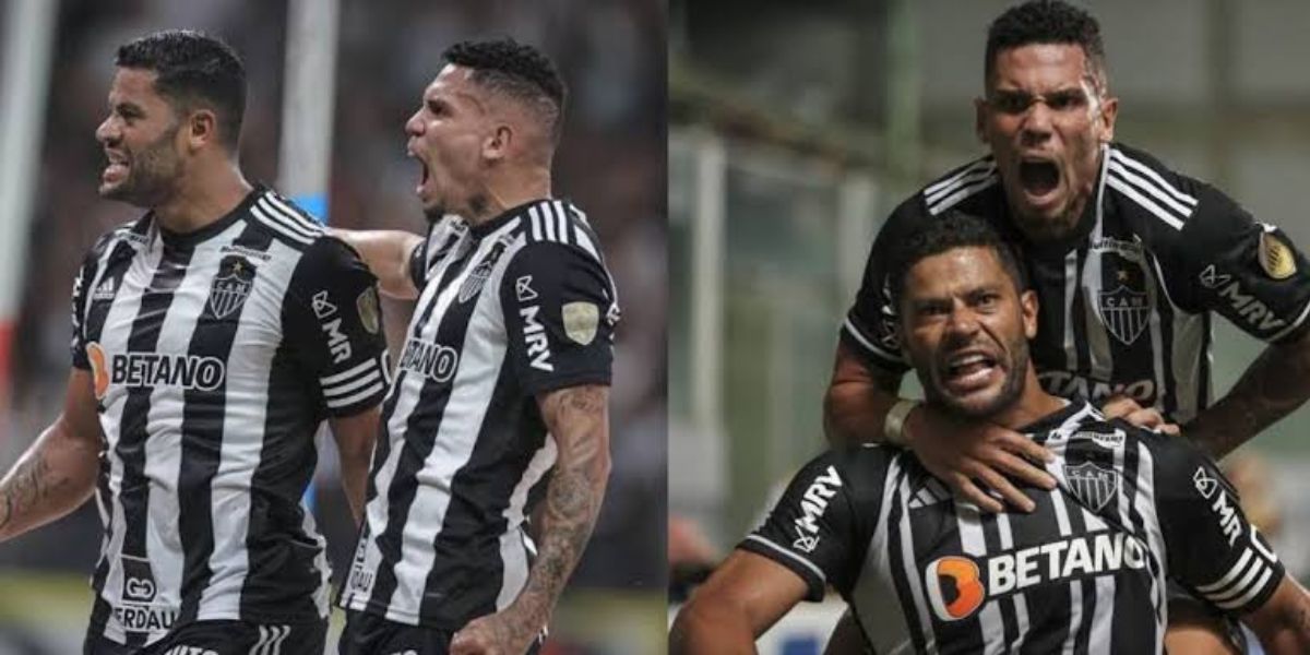 Hulk e Paulinho, craques do Atlético Mineiro (Foto - Montagem TV Foco).