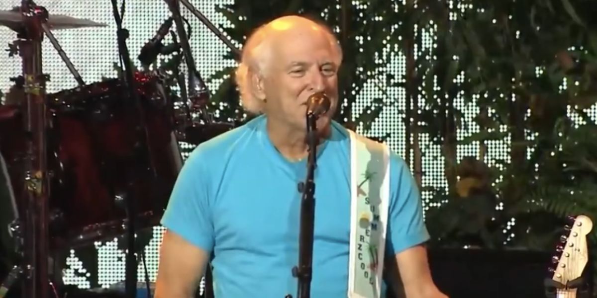 Jimmy Buffett (Foto: Reprodução / Jornal Nacional da Globo)