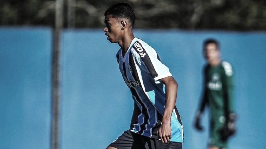 João Lidório, jogador do Grêmio (Foto: Reprodução, Globo Esporte)