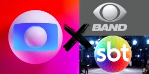 Logo da Globo, da Band e do SBT - Foto Reprodução Internet