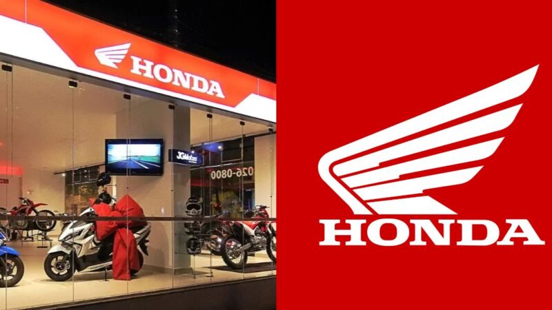 Logo e fachada da Honda - Foto Reprodução Internet