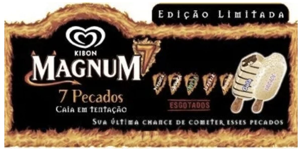 Magnum 7 pecados (Foto: Reprodução / Internet)