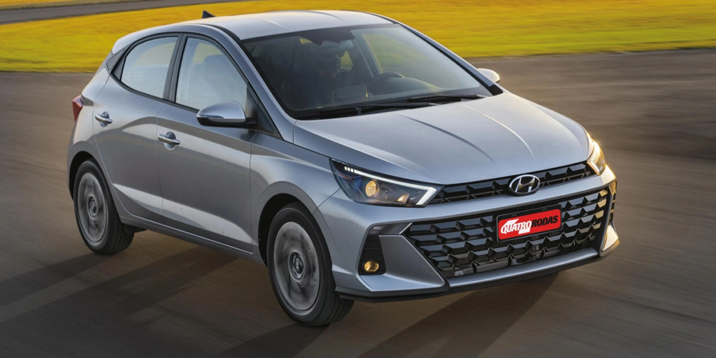 Novo Hyundai HB20 2024 (Foto: Reprodução, Quatro Rodas)