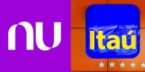 Nubank e Itaú - Montagem: TVFOCO