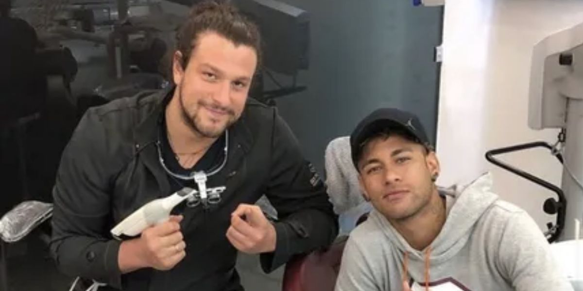 Rafael Puglisi e Neymar (Foto: Reprodução / Instagram)