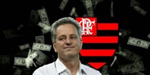 Landim, presidente do Flamengo  (Foto - Montagem TV Foco).