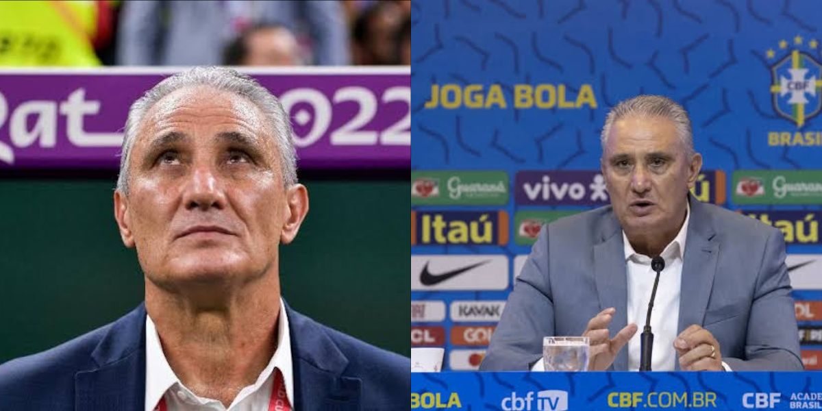 Tite, ex-treinador da seleção brasileira (Foto - Montagem TV Foco).