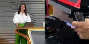 Ana Paula Araújo deu notícia sobre cartão de crédito (Foto: Reprodução/TV Globo)