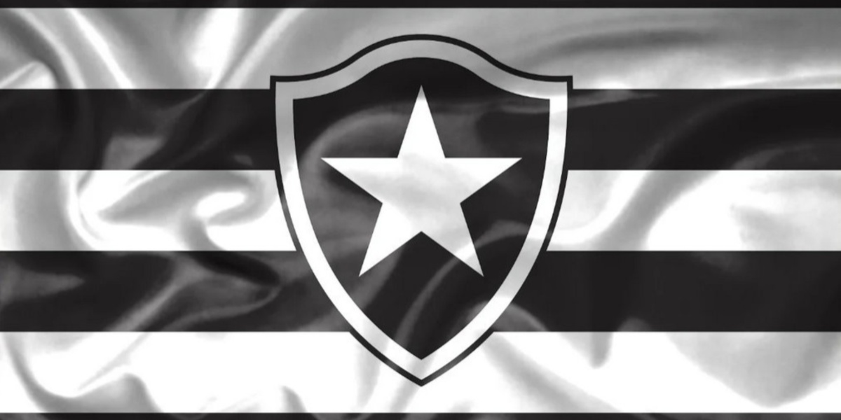 Bandeira do Botafogo - (Foto: Reprodução / Internet)