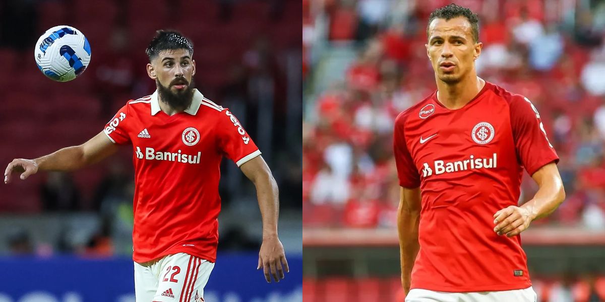 Bruno Mendez e Leandro Damião já atuaram pelo clube gaúcho (Reprodução: Montagem TV Foco)