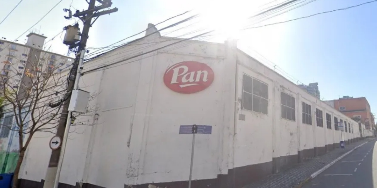 Fábrica da Pan em São Caetano do Sul, São Paulo (Foto: Reprodução/Google Maps)