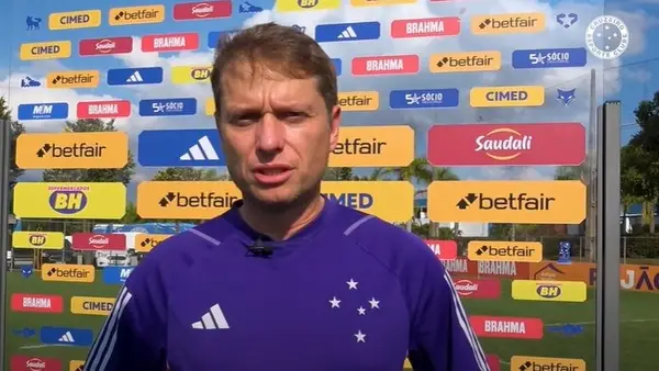 Fernando Seabra vai comandar o Cruzeiro até novo técnico chegar (Foto: Reprodução)