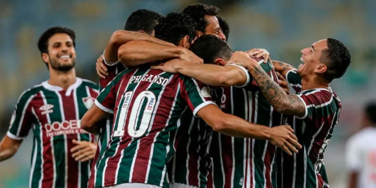 Jogadores do Tricolor (Foto: LUCAS MERÇON / FLUMINENSE F.C.)