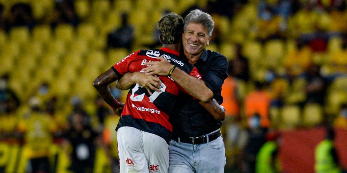 Renato Gaúcho e Bruno Henrique - (Foto: Internet)