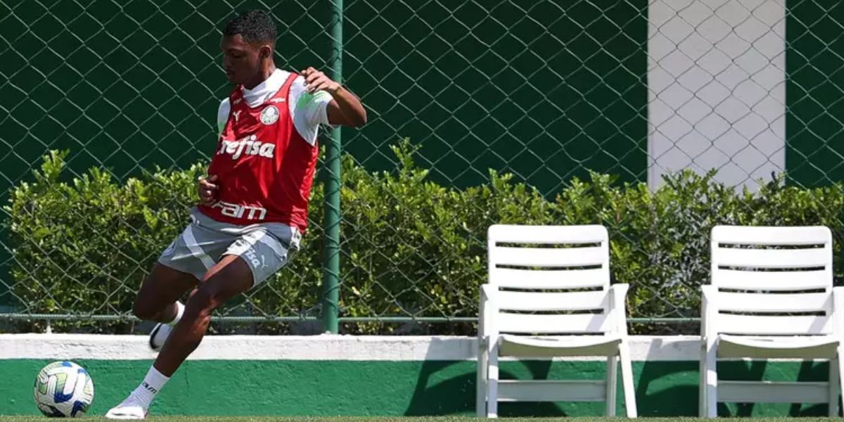 Luis Guilherme voltou de lesão no Palmeiras - (Foto: Internet)   