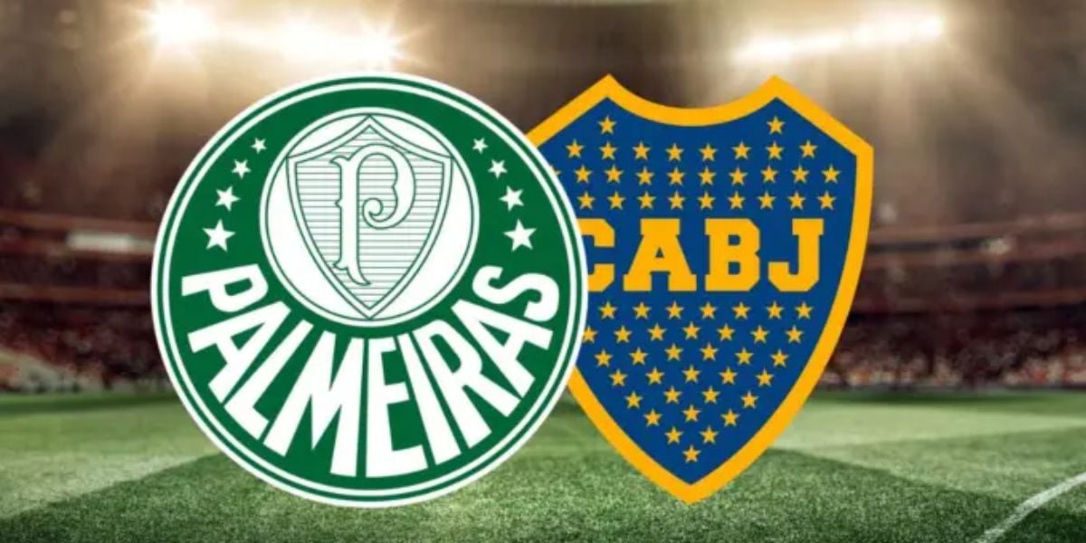 Palmeiras e Boca Juniors - (Foto: Internet)