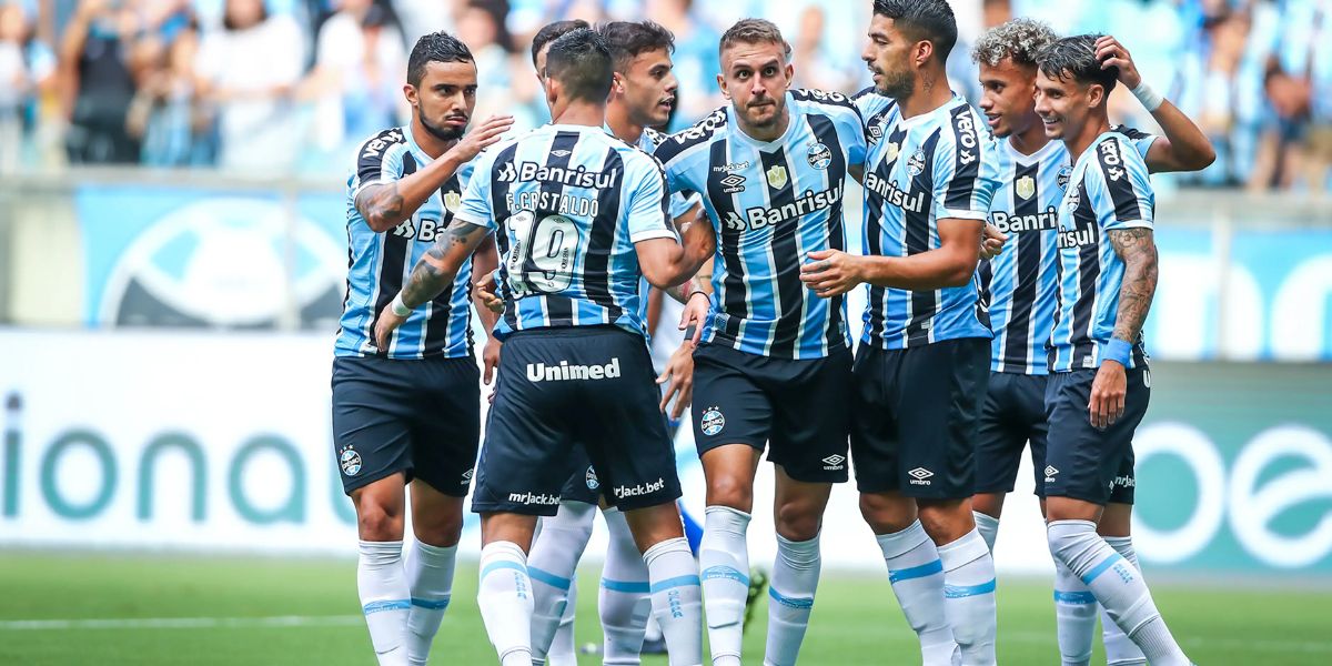 Time do Grêmio - (Foto: Internet)