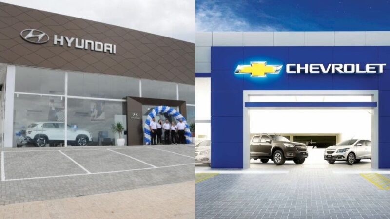 Hyundai derruba preço de carro e assusta Chevrolet (Reprodução: Montagem TV Foco)