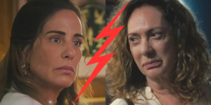 Irene e Agatha em Terra e Paixão (Foto: Reprodução / Globo)