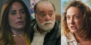 Irene (Gloria Pires) ficará revoltada com aproximação de Antônio (Tony Ramos) e Agatha (Eliane Giardini) em 