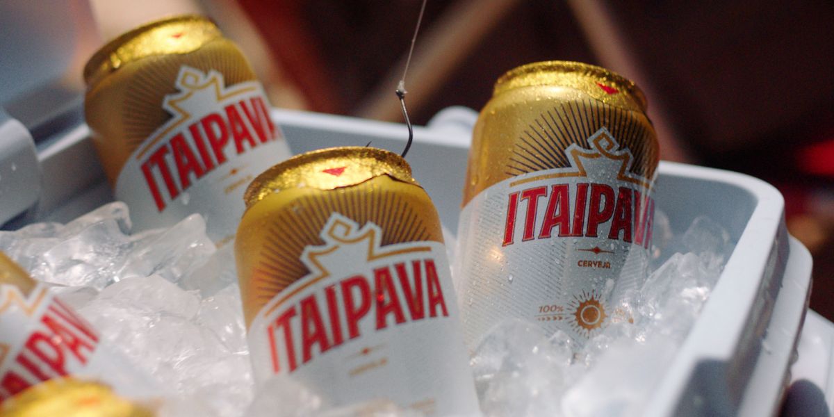 Itaipava é uma das cervejas mais consumidas pelos brasileiros (Reprodução: Internet)