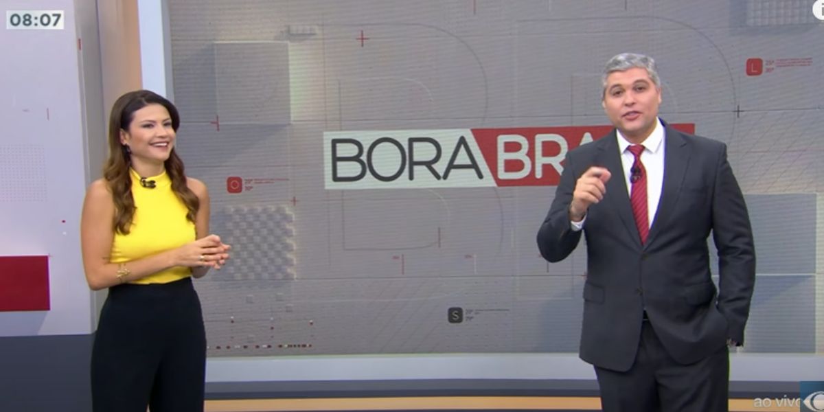 O Bora Brasil é o programa que abre todos os dias o jornalismo na Band (Reprodução: Band)