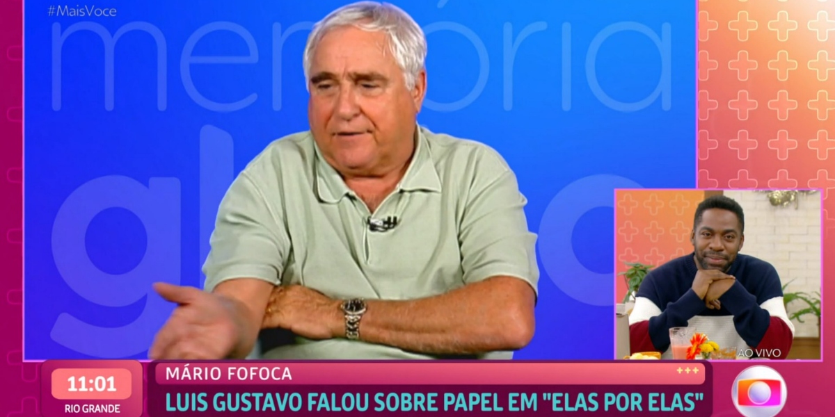 Lázaro Ramos interpreta personagem que foi de Luís Gustavo (Foto: Reprodução/TV Globo)