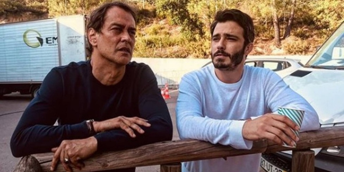 Marcello Antony e Thiago Rodrigues em "Valor da Vida" (Foto: Divulgação/TVI)