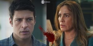 Marino e Irene em Terra e Paixão (Foto: Reprodução / Globo / Montagem TV Foco)