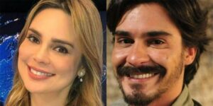 Rachel Sheherazade e André Gonçalves estão em "A Fazenda 15" (Foto: Reprodução/Instagram/TV Globo)